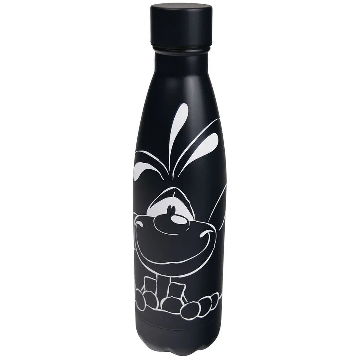 Diddl Gourde isotherme 500 ml, 2 modèles à choix, rose ou noir