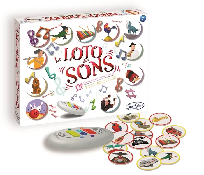 Sentosphère LE LOTO DES SONS (FR-DE-IT-EN-ES-NL)