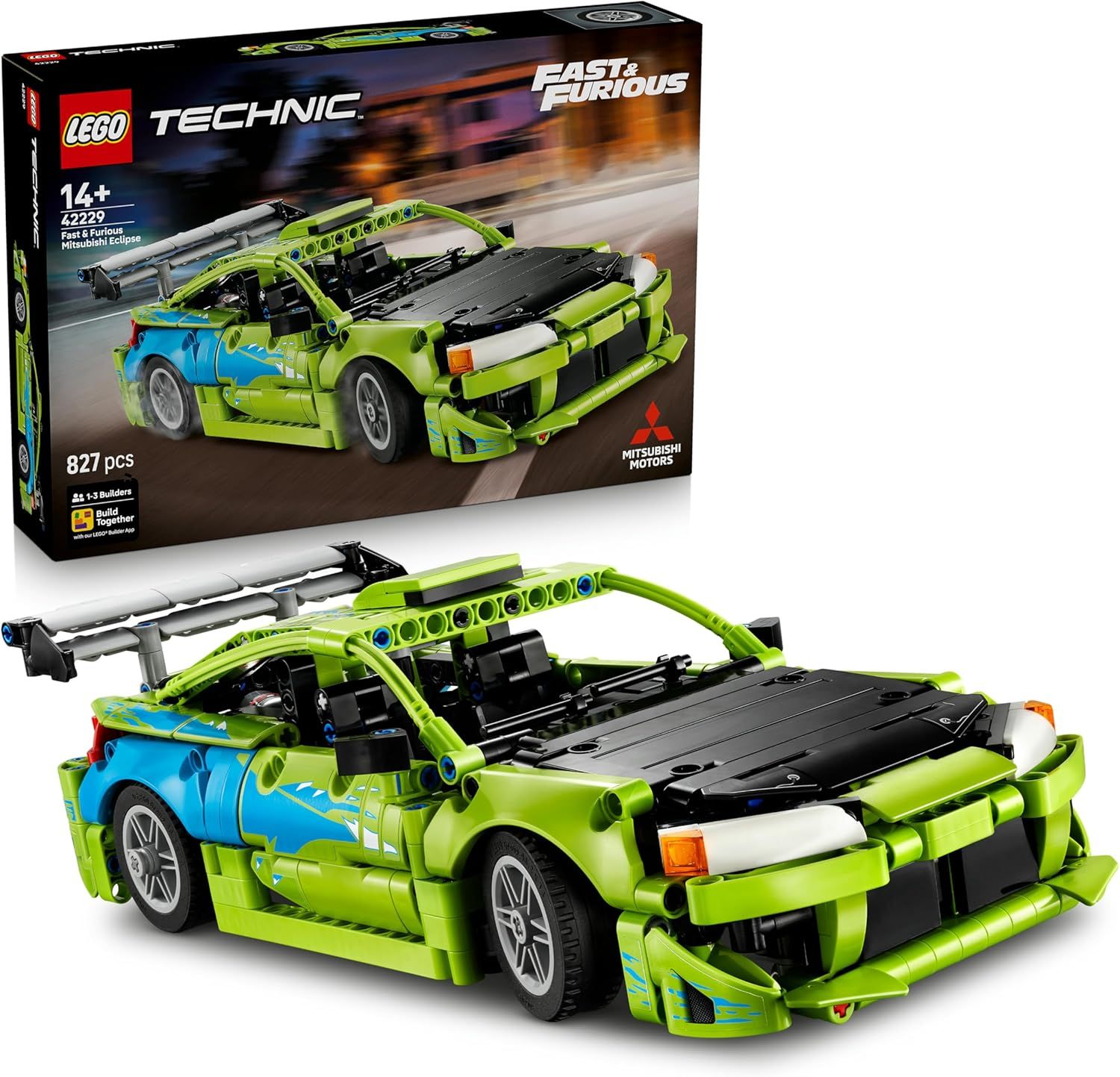 LEGO Technic Voiture Mitsubishi Eclipse de Fast and Furious