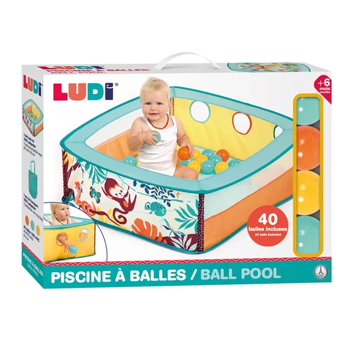 Ludi Piscine à balles jungle, dès 6 mois
