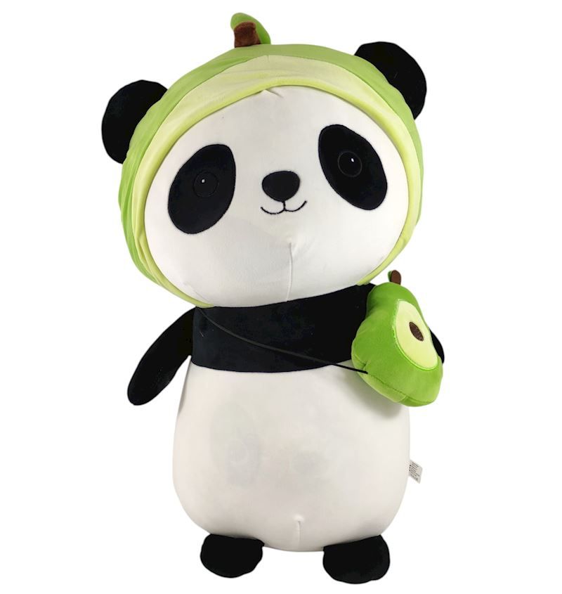 Peluche panda avec avocat 60 cm