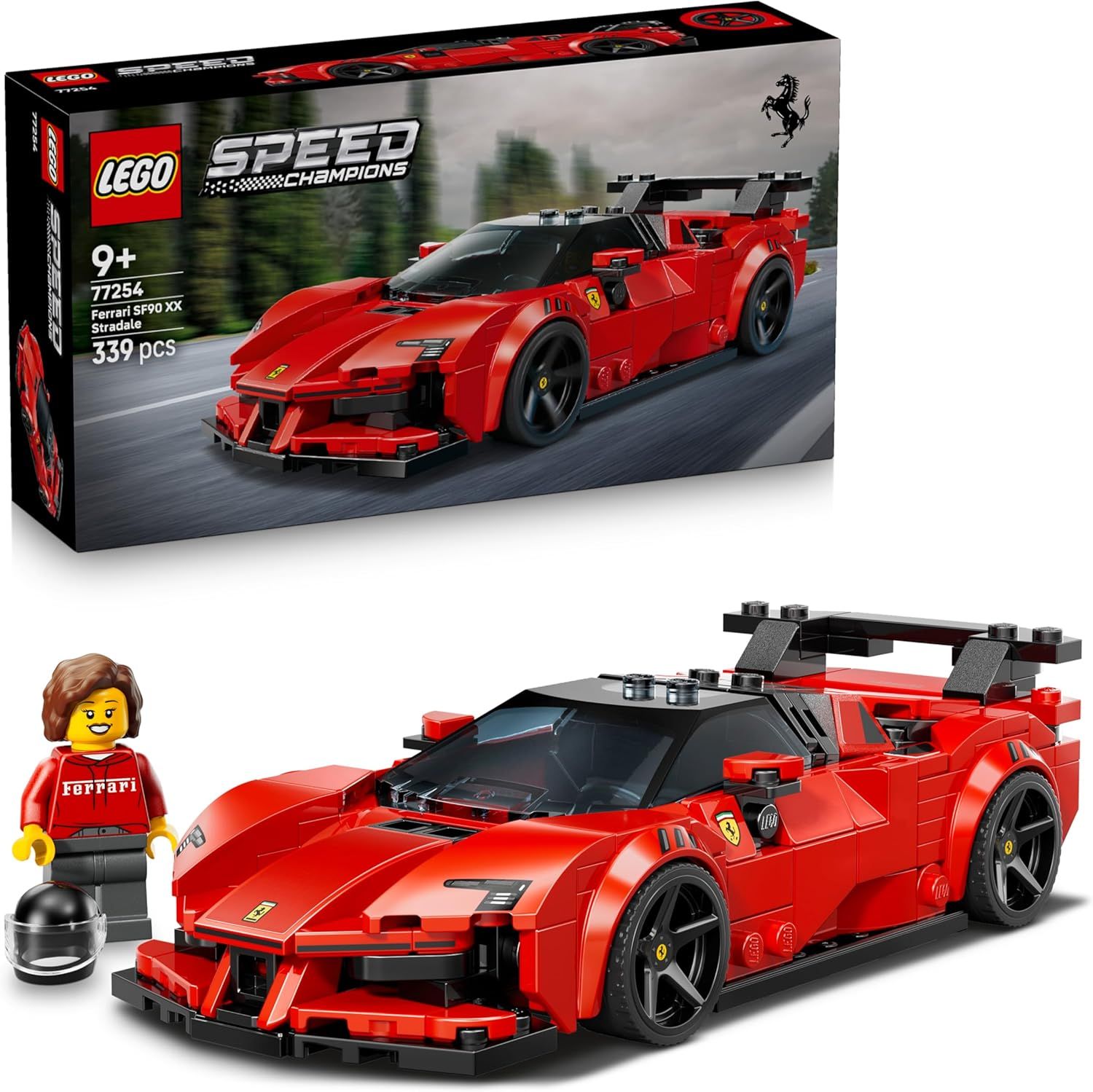 LEGO Speed Champions Voiture de Course Ferrari SF90 XX Stradale