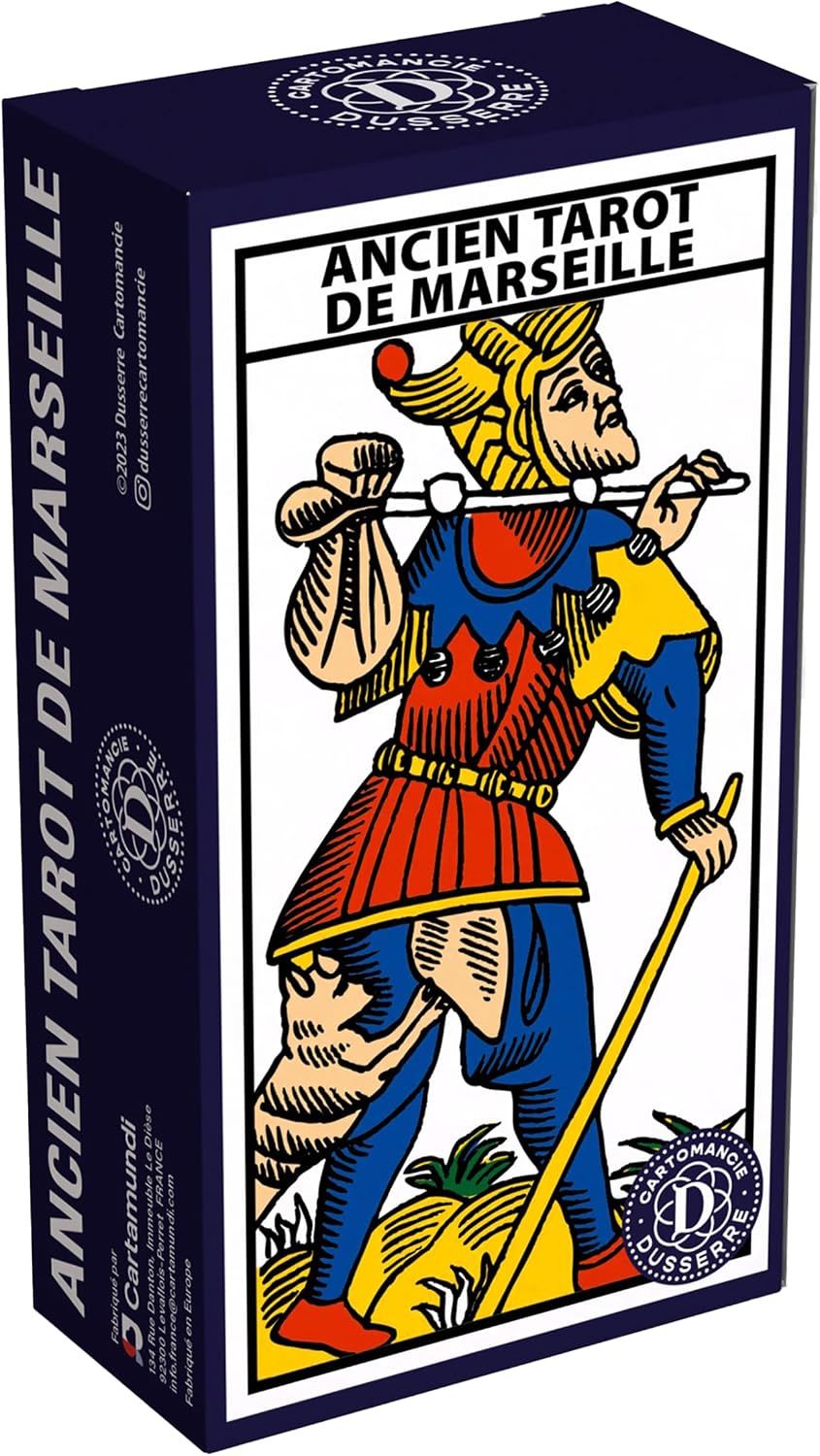 Mini-Tarot de Marseille, jeu de cartes divinatoire