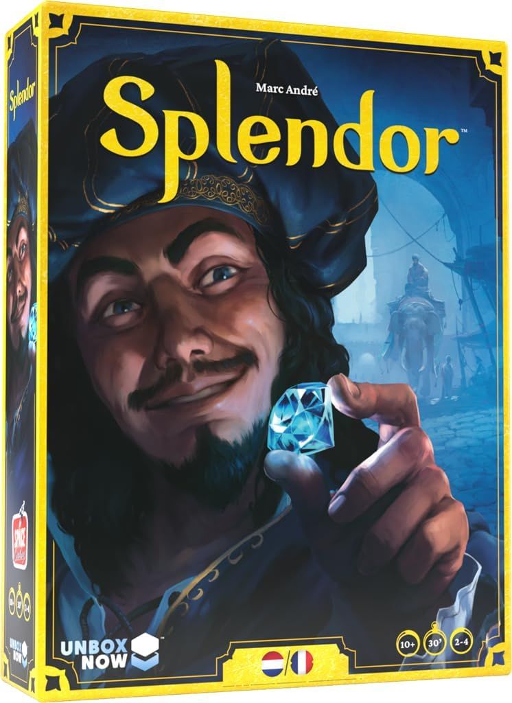 Space Cowboys - Jeu de Base Splendor - Jeu de Planche pour 2 à 4 Joueurs - À partir de 10 Ans