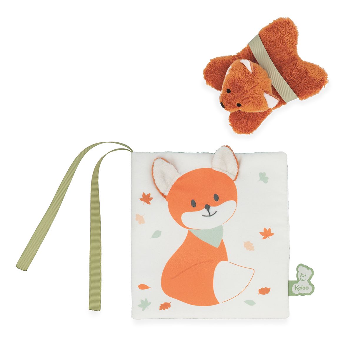 Kaloo Livre d'éveil "Paprika le renard dans la forêt", dès la naissance