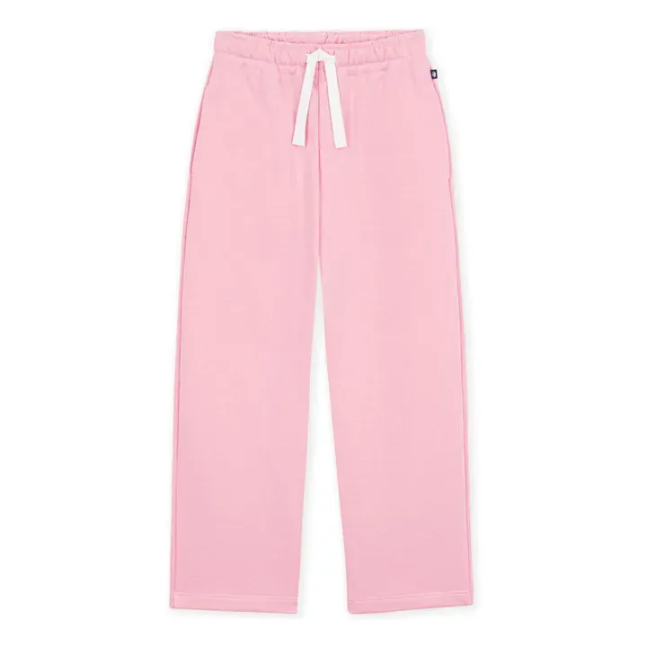 Petit Bateau Pantalon Jogging Droit Coton Bio | Rose