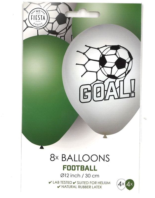 Ballons à gonfler,  ballon de foot 8 pièces