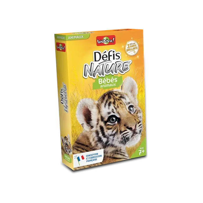 DEFIS NATURE BEBES ANIMAUX (FR) jeu de cartes