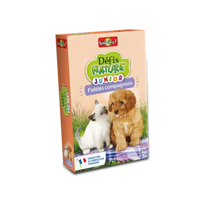 DEFIS NATURE JUNIOR FIDELES COMPAGNONS (FR) jeu de cartes
