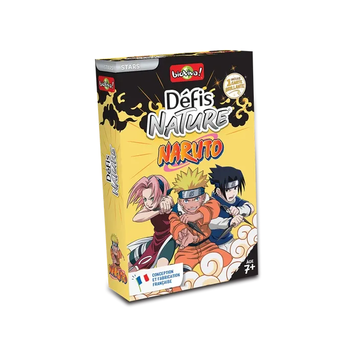 DEFIS NATURE NARUTO (FR) jeu de cartes