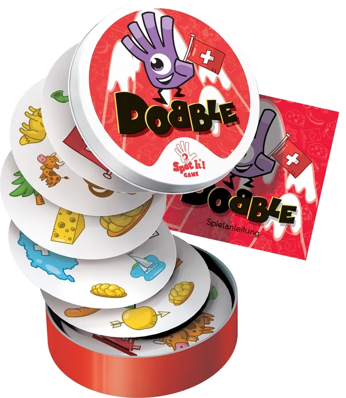 DOBBLE SWISS SUISSE (FR-DE-IT-EN)