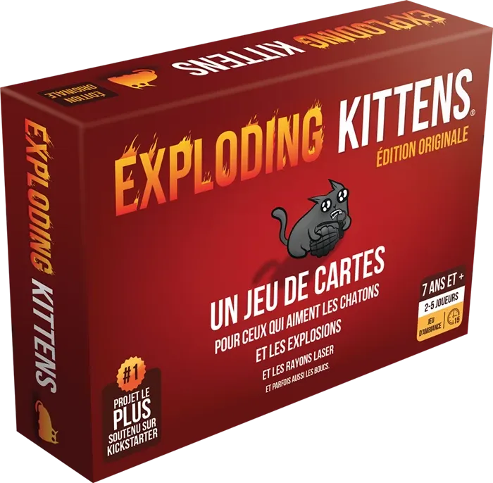 EXPLODING KITTENS (FR) JEU