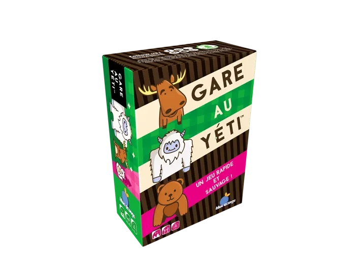 Gare au Yéti, jeu de cartes d'ambiance