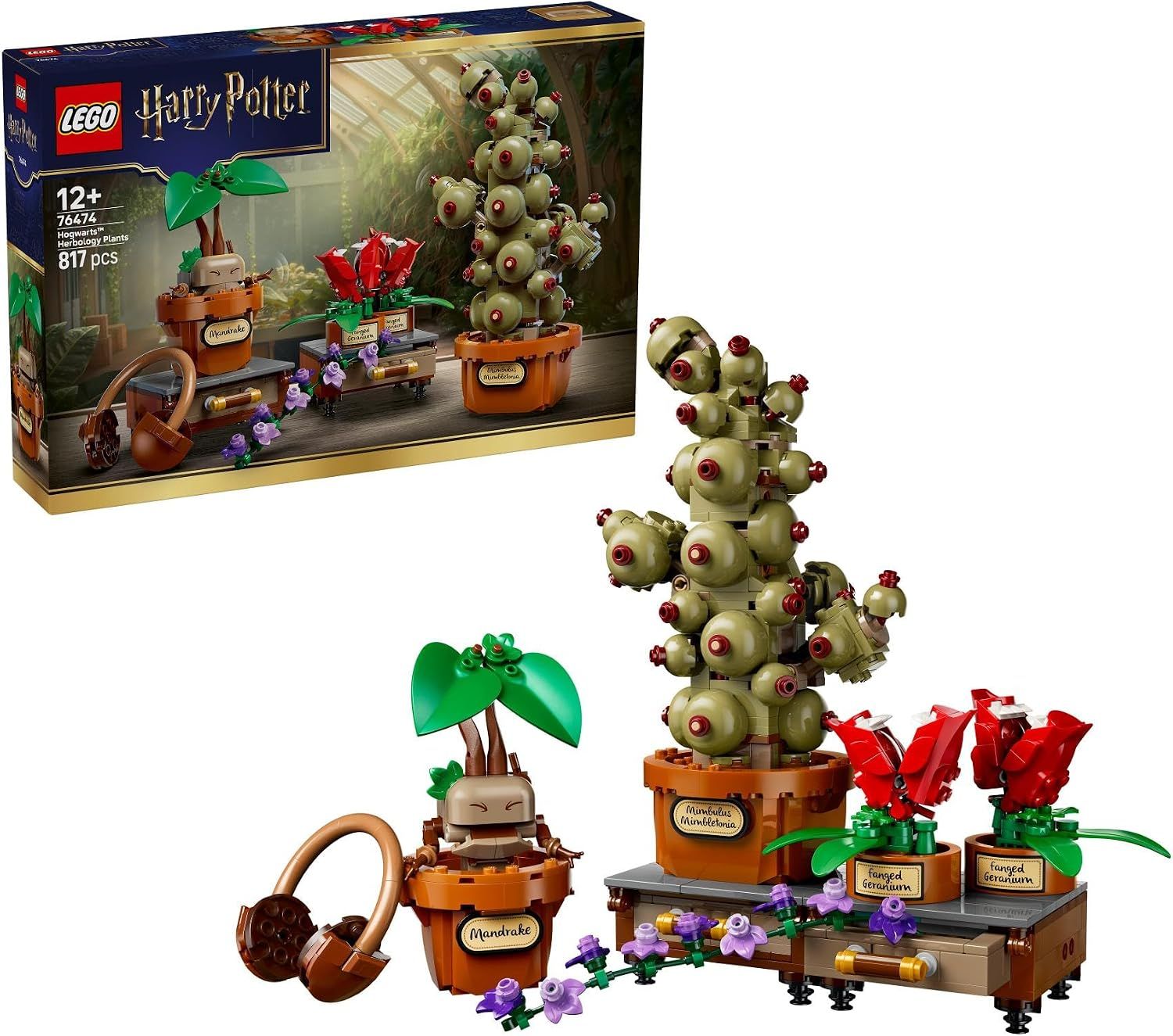 LEGO Harry Potter Les Plantes du Cours de Botanique de Poudlard