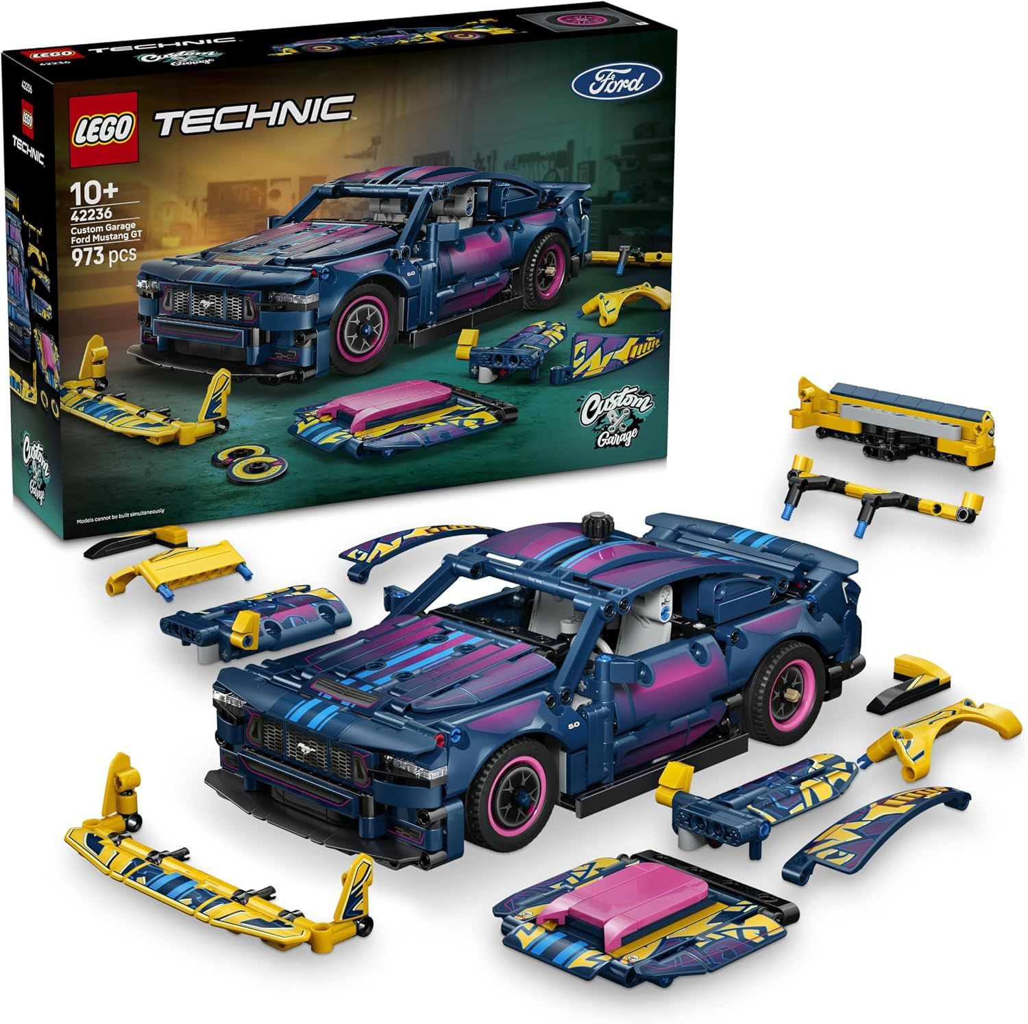 LEGO Technic Voiture Ford Mustang GT à Personnaliser