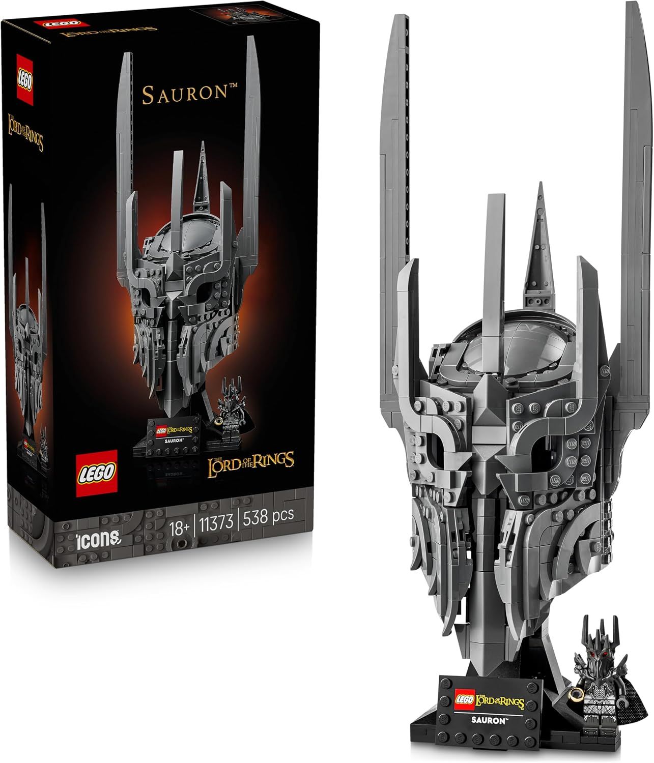 LEGO Icons Le Seigneur des Anneaux : Le Casque de Sauron
