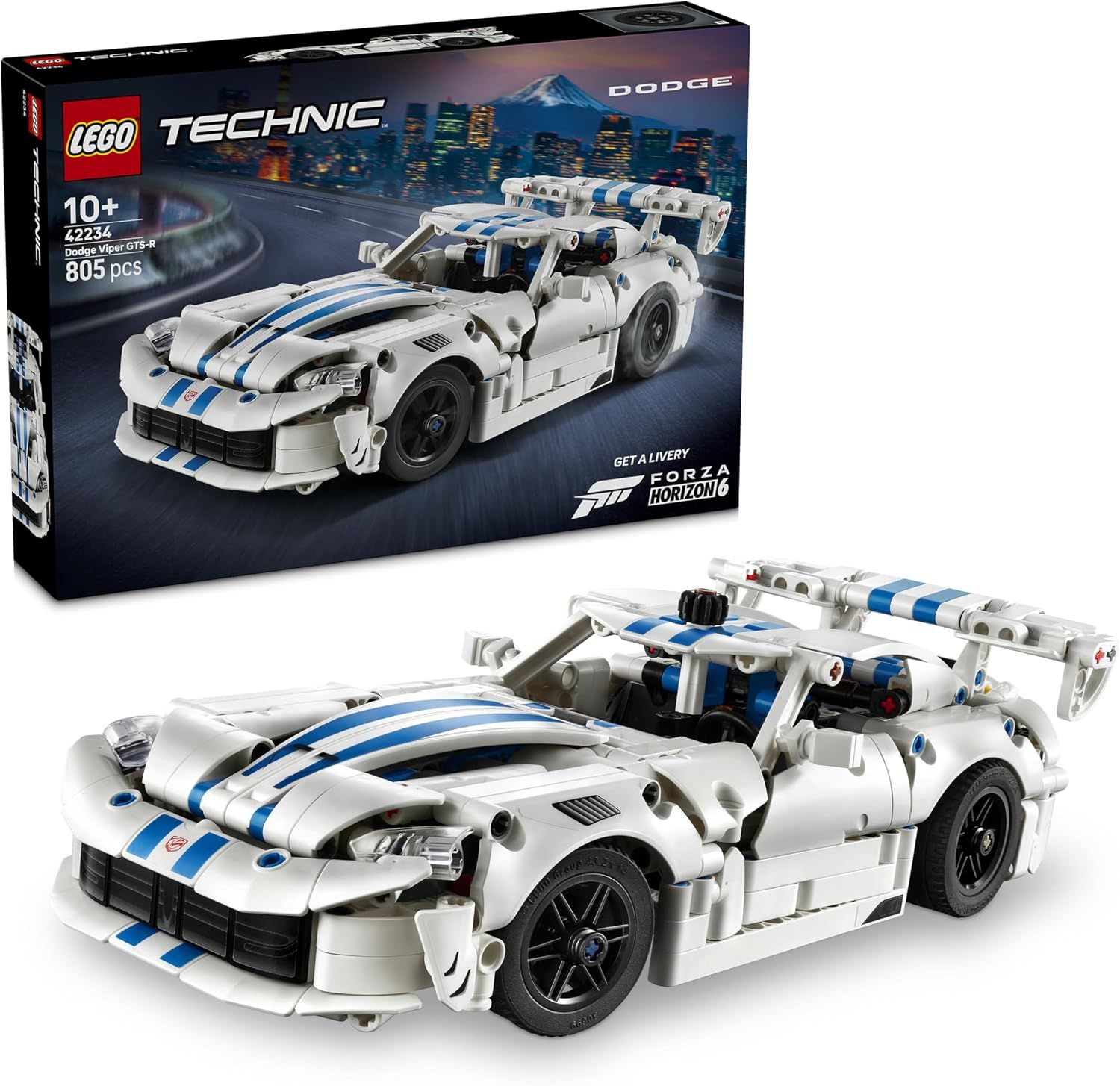 LEGO Technic Voiture de Sport Dodge Viper GTS-R 42234