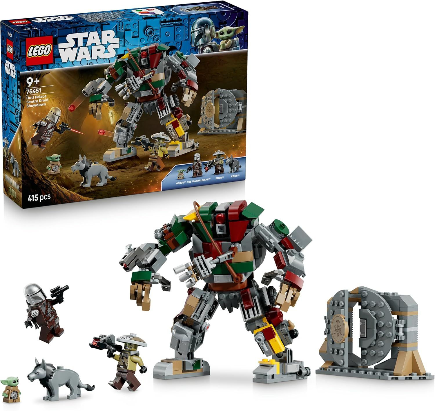 LEGO Star Wars L’Attaque du droïde sentinelle dans Le Palais Hutt 75451