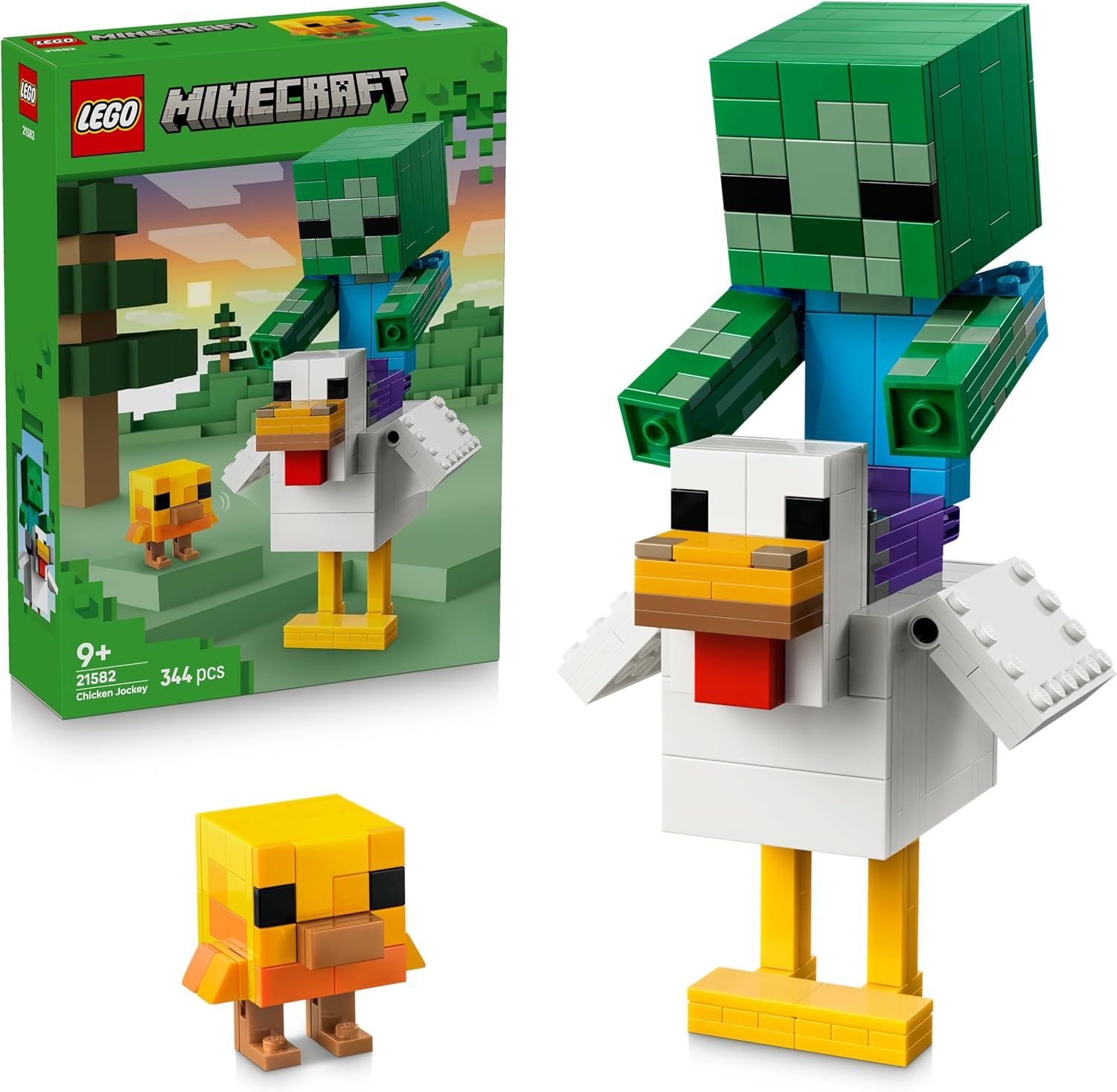LEGO Minecraft Poule chevauchée 21582