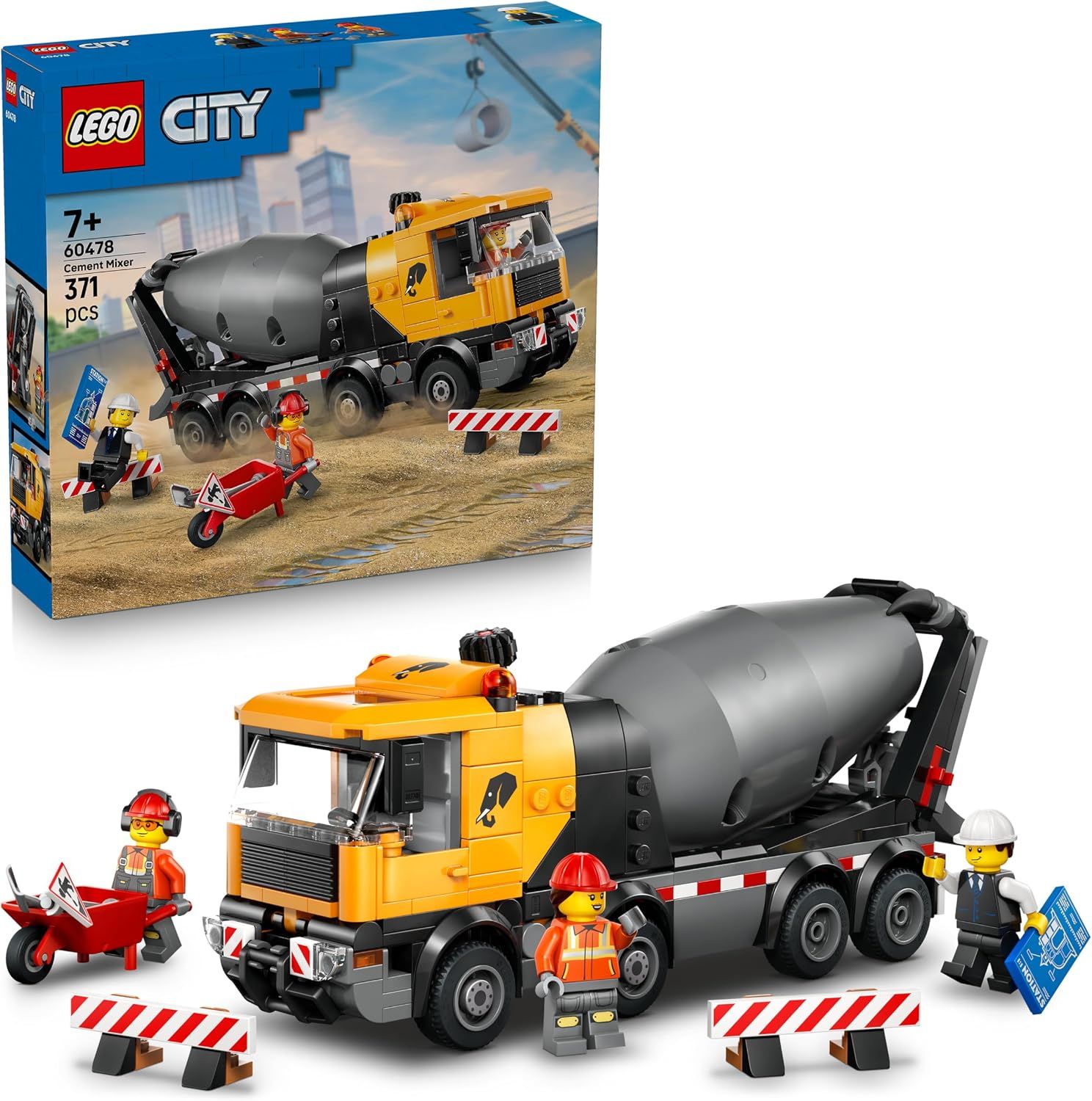LEGO City La bétonnière