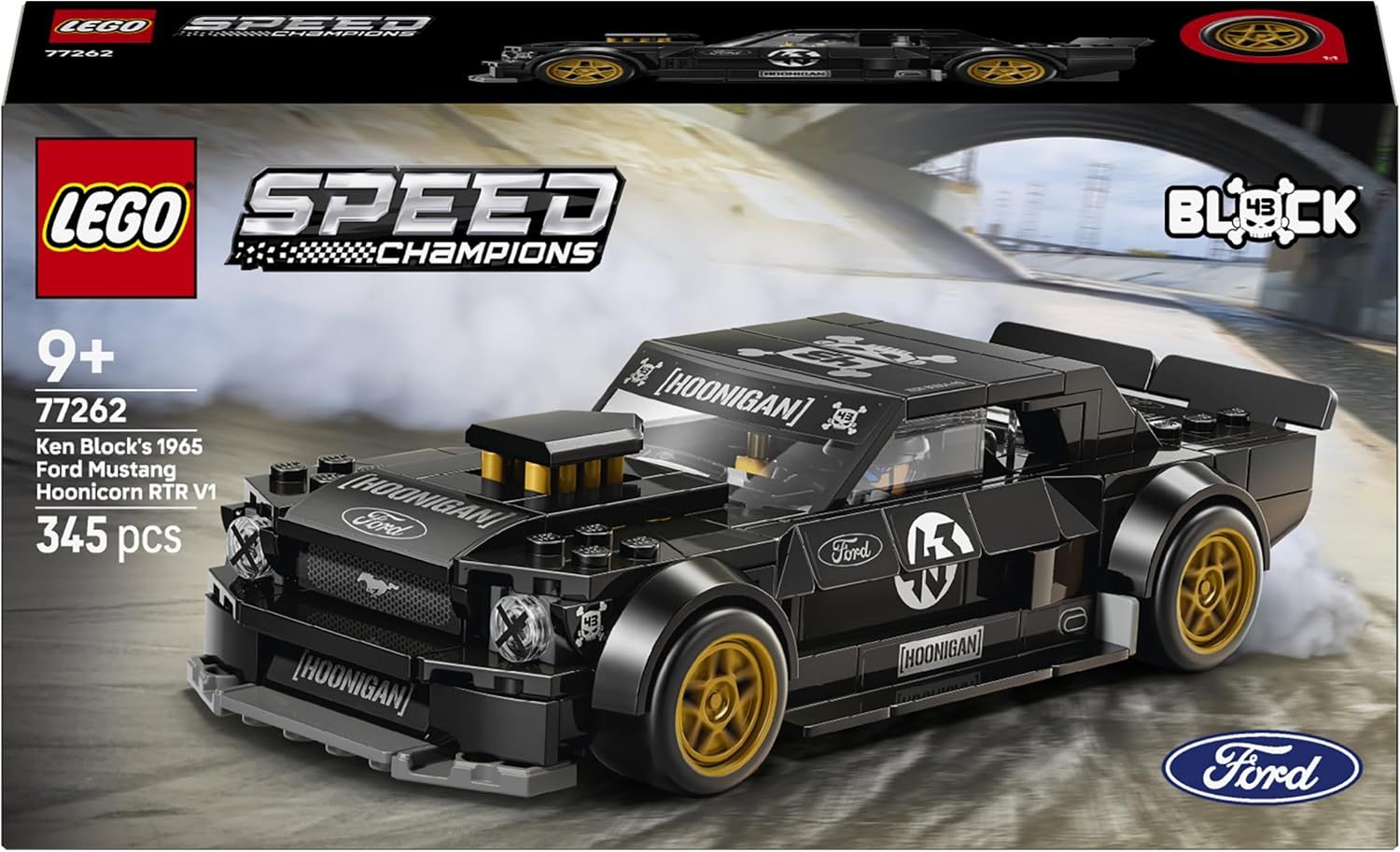 LEGO Speed Champions Ford Mustang Hoonicorn V1 de 1965 de Ken Block