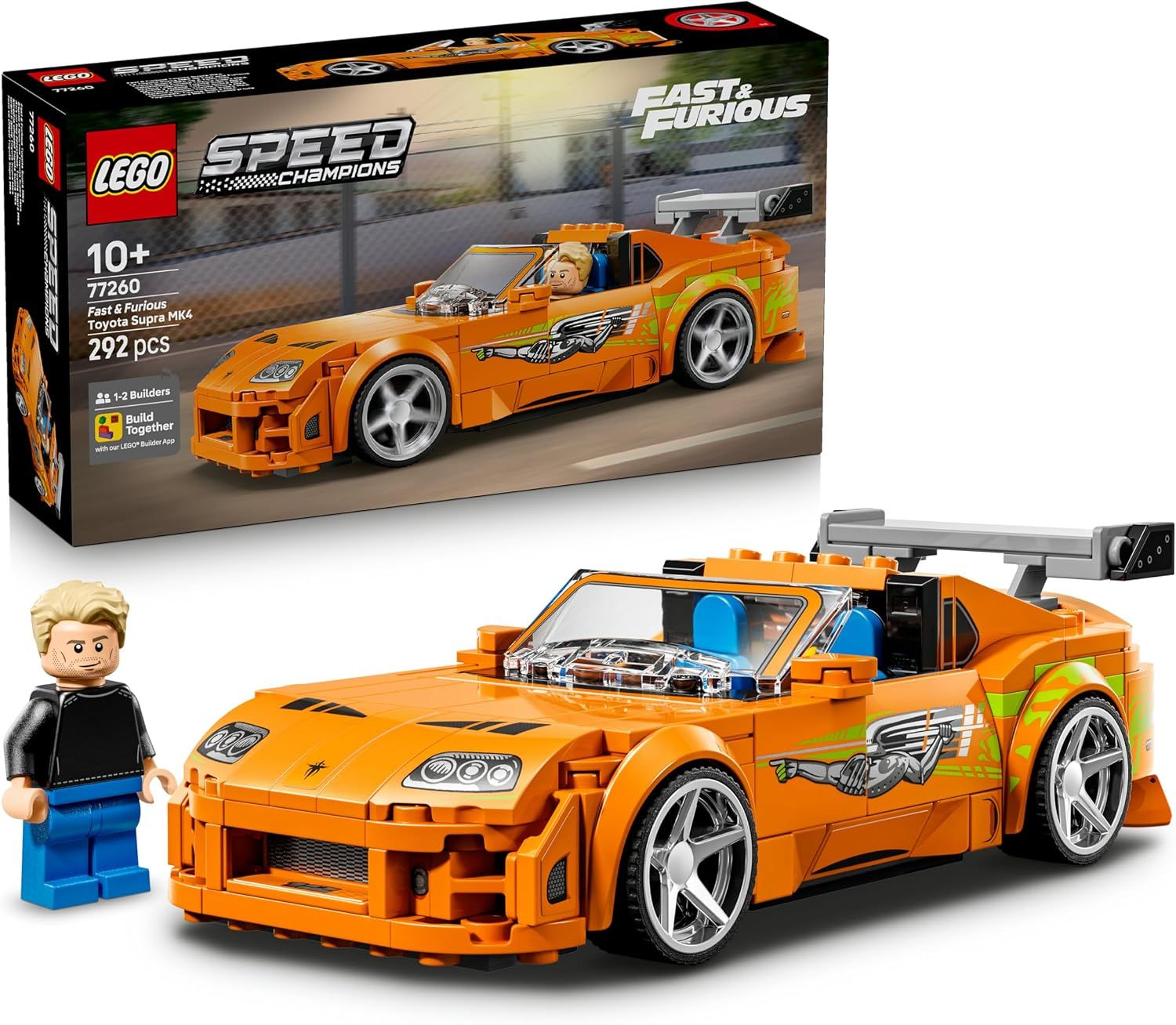 LEGO Speed Champions La Toyota Supra MK4 de Fast and Furious