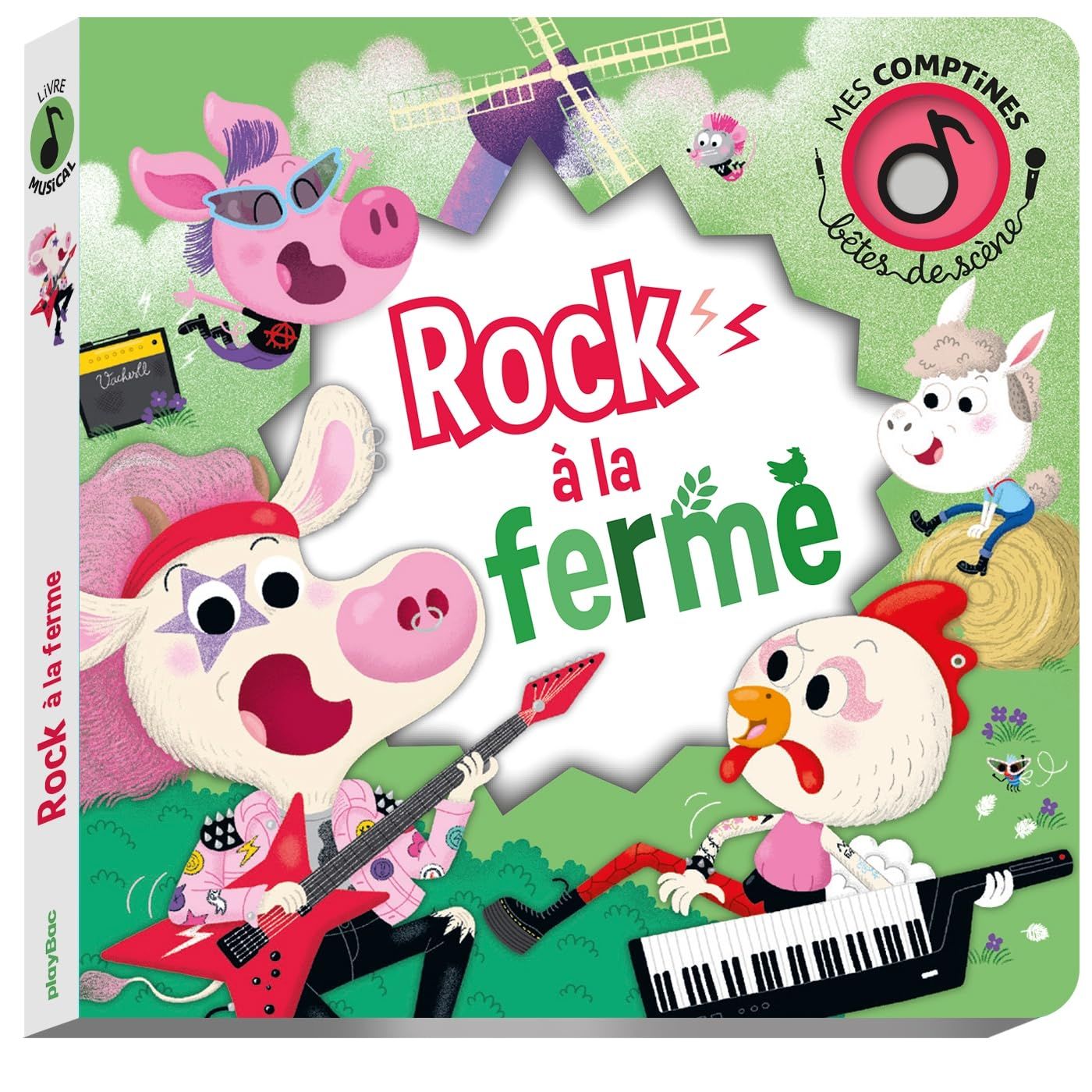 Livre Bêtes de scène - Rock à la ferme