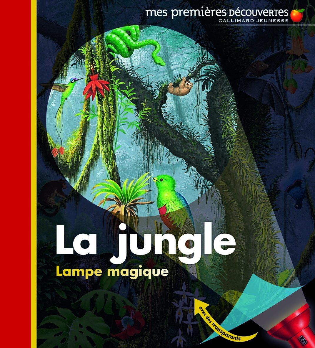 Livre mes premières découvertes, La Jungle, avec lampe magique