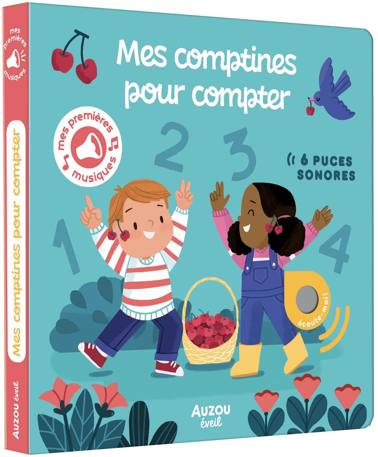 Livre Mes premiers sonores - mes comptines pour compter