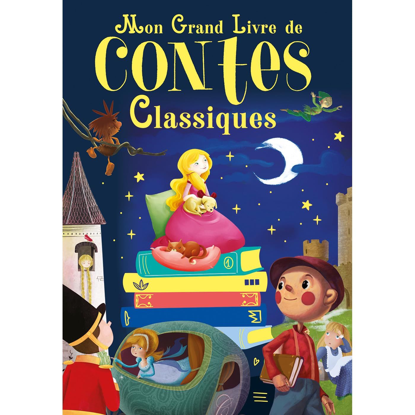 Mon grand livre de contes classiques, dès 3 ans