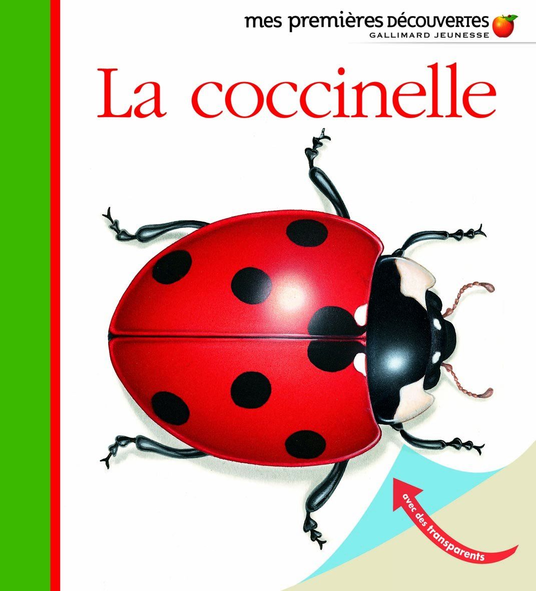 Livre mes premières découvertes, la coccinelle