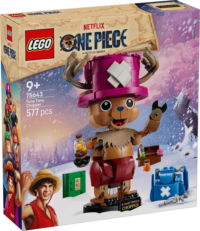 Tony-Tony Chopper Lego One Piece, 577 pcs., dès 9 ans