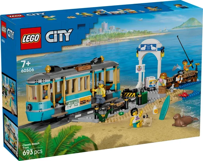 Le tramway de bord de mer Lego City, 693 pcs., dès 7 ans