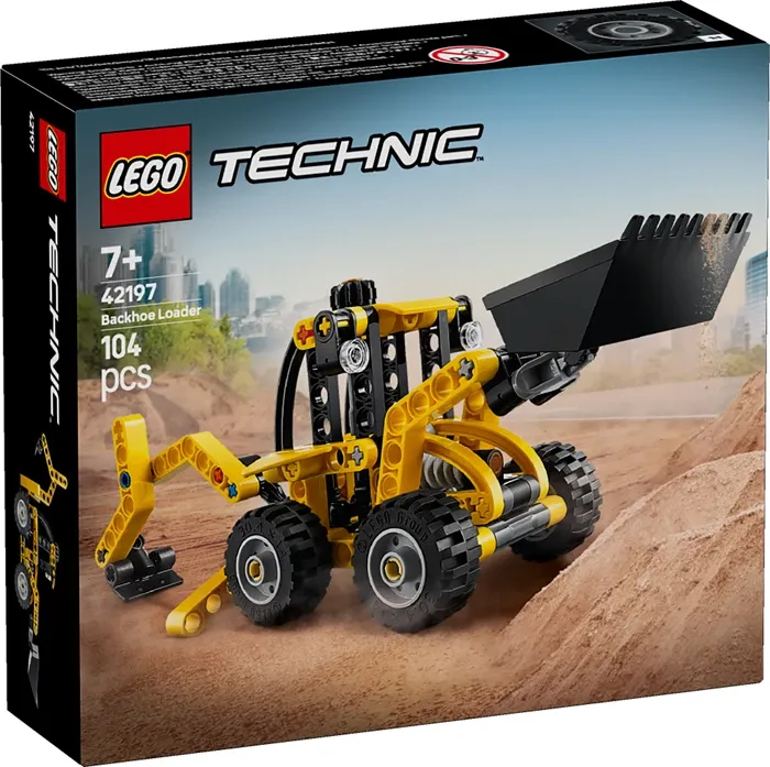 Le tractopelle Lego Technic, 104 pcs., dès 7 ans