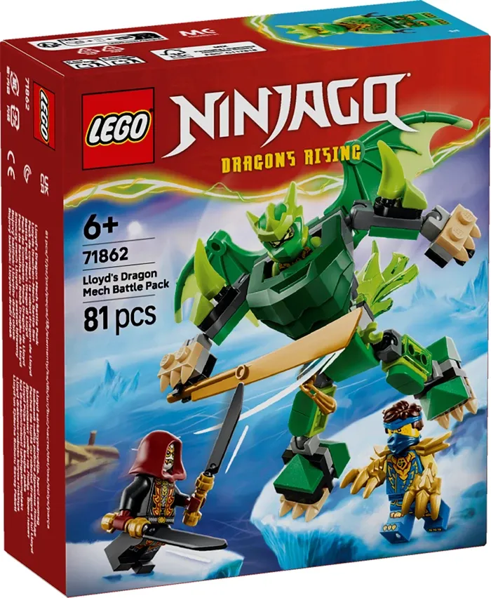 Pack de combat Le robot dragon de Lloyd Lego Ninjago, 81 pcs., dès 6 ans