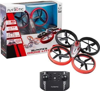 Bumper Drone Lite 2.4 GHz 23x23 cm, intérieur / extérieur, piles 3xAAA excl., dès 8 ans