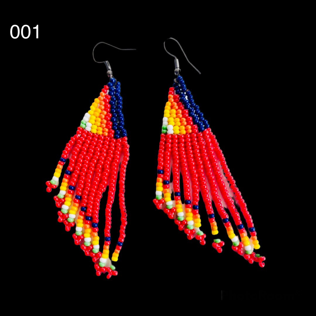 African Beads Earrings