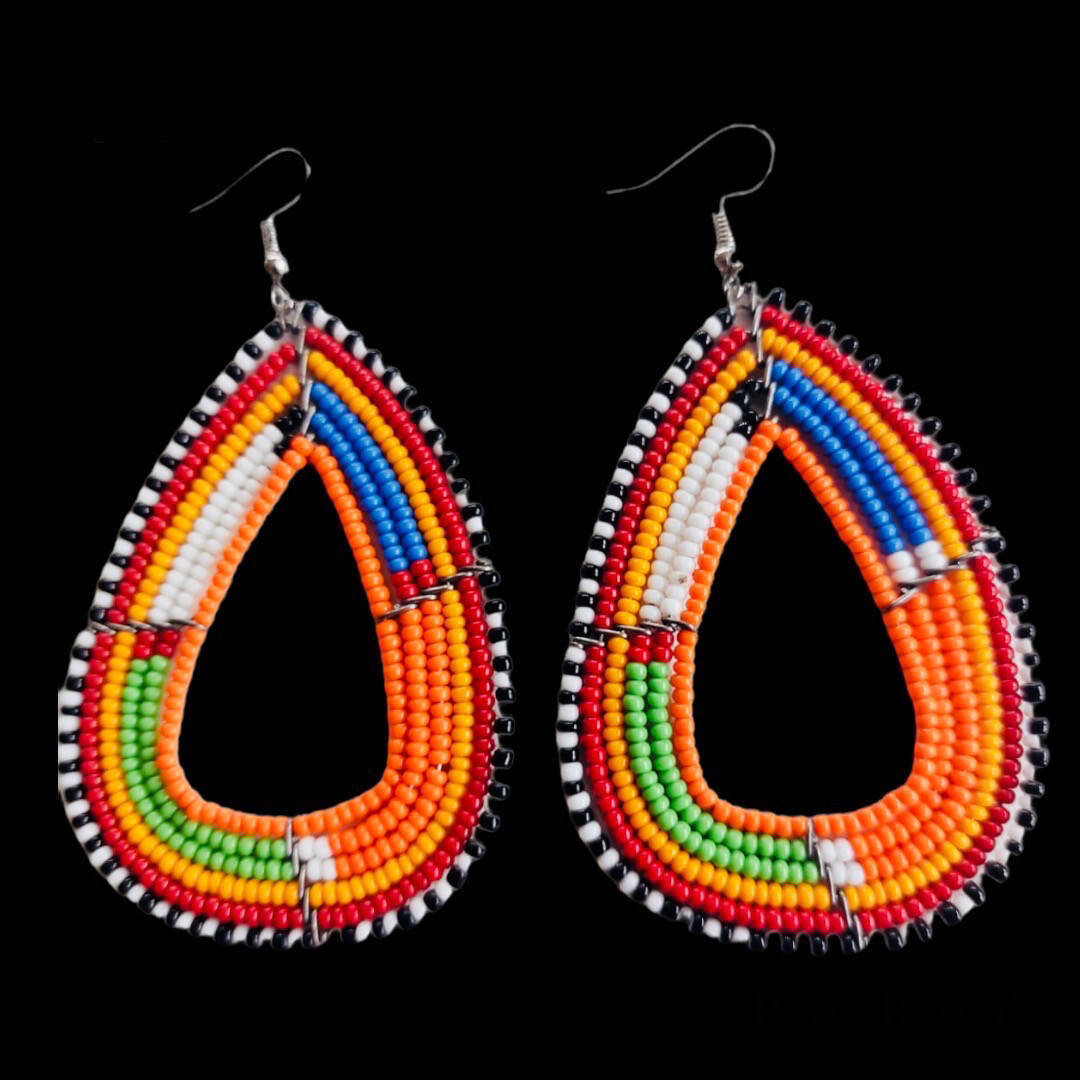 African Beads Earrings