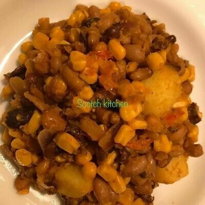 Nyoyo/Githeri(Vegan), 345kcal