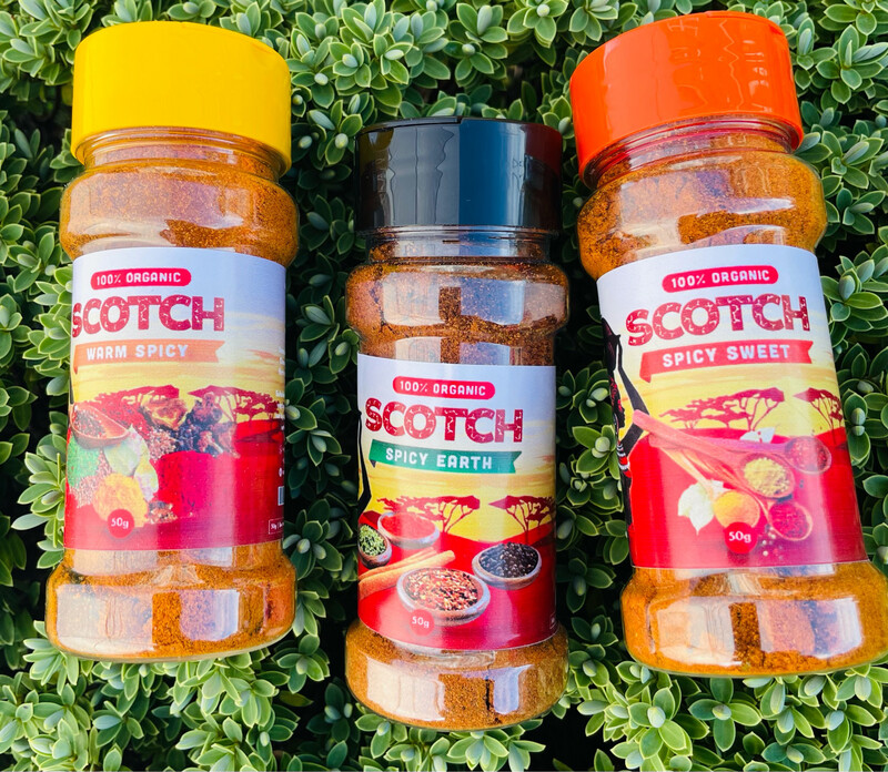 Scotch Spicy Sweet, Spicy Earth, Warm Spicy