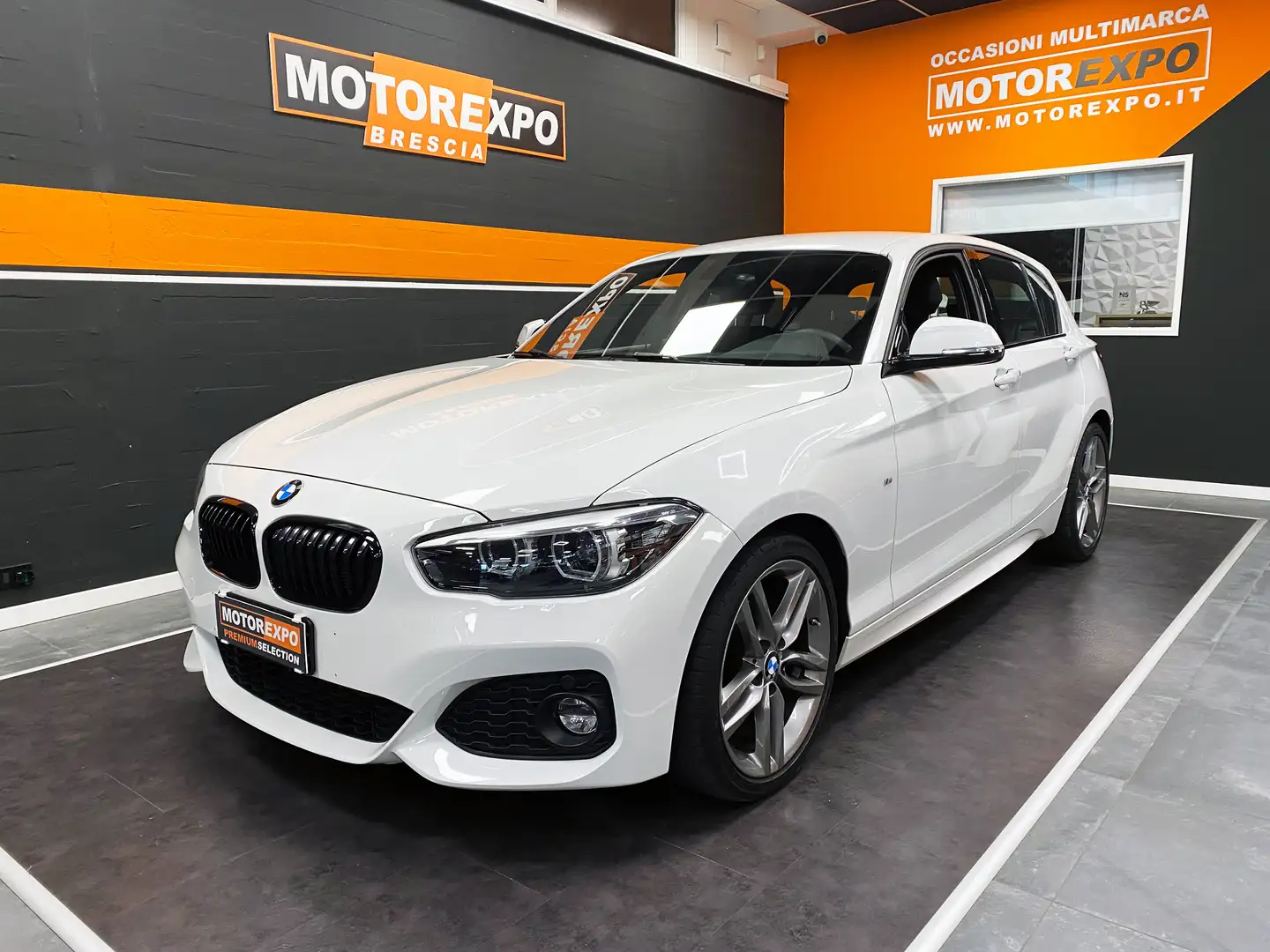 BMW 118 i 136 Cv MSport My18 Pelle-Led-Navi Shadow Black