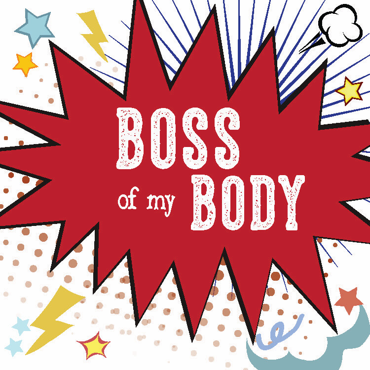 Temporary Tattoos "Boss of My Body" - NEW!