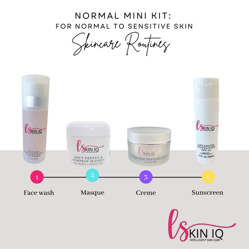 Normal Skin: Normal to Sensitive  (Mini Kit)