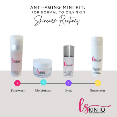 Anti-Aging: Normal to Oily Skin (Mini Kit)