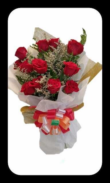 ramos de rosas rojas