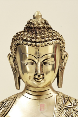釋迦牟尼佛坐像 | 袈裟雕刻 | 11寸