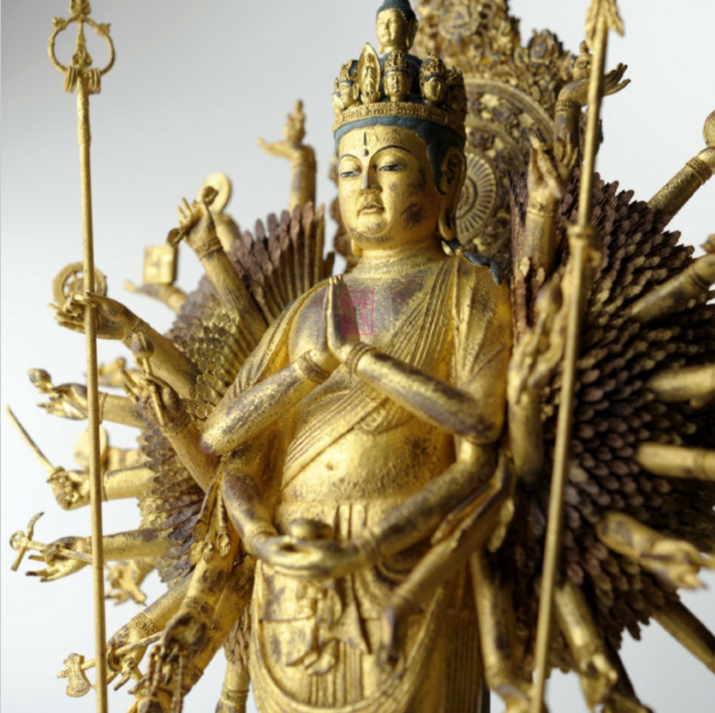 千手觀音立像 | 奈良唐招提寺 | 日本國寶 | 日本佛像