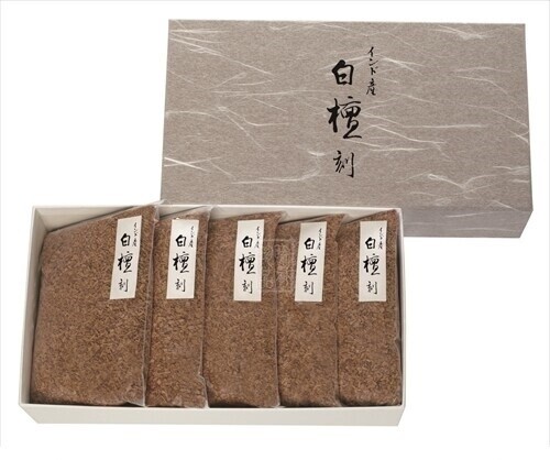 日本香堂白檀香刻 5包裝 500g