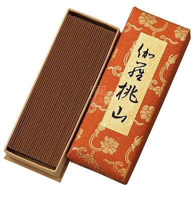 日本香堂 伽羅桃山 線香天然沉香  | 盒裝 120根