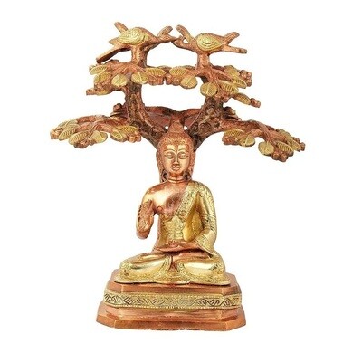 菩提樹下說法佛陀坐像 | 9.5寸
